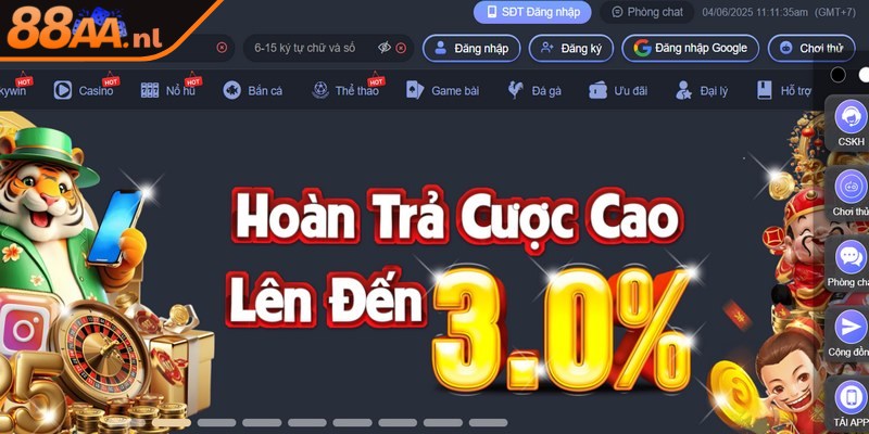 Truy cập đúng địa chỉ trang chủ của sân cược